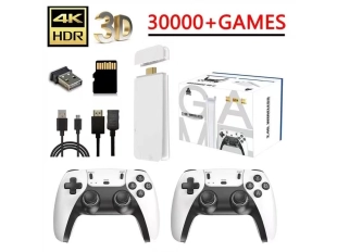 Ретро гейминг конзола Game Stick M15 4K с 30000 игри и безжични джойстици - подобен продукт