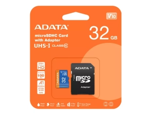 A-DATA Premier UHS-I 32GB карта памет Class 10, V10 скорост