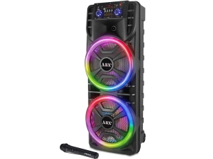 Караоке LED тонколона WVNGR XH-1689 с 2x12 инча говорители