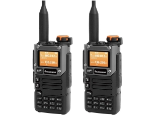 Двойка Радиостанции QUANSHENG UV-K5 5W с VHF/UHF и AM/FM