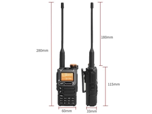 Радиостанция QUANSHENG UV-K5 5W с AM, FM, VHF и UHF честоти