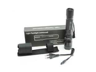 2 в 1 електрошок с фенер Police T1101 за самозащита