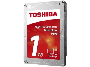 Твърд диск Toshiba P300 1TB с 7200 оборота и 64MB кеш памет