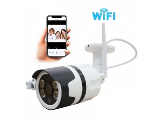 LYLU Full HD Wi-Fi камера за външен монтаж с 4 диода и нощно виждане