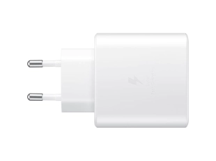 Samsung Super Fast 18W USB-C пътно зарядно в бяло