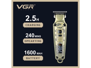 Комплект акумулаторни машинки VGR V-642 за подстригване на брада и коса
