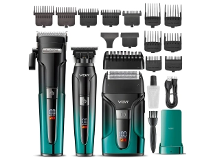 Комплект акумулаторни машинки за брада и коса VGR V-694