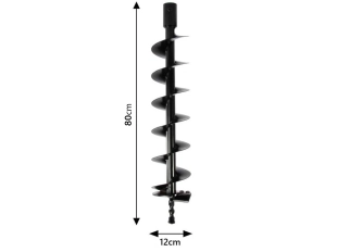 Моторен бензинов свредел за дупки 120х800 мм