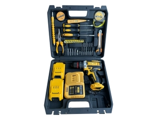 KraftRoyal 36V 8Ah ударен винтоверт с комплект 30 части