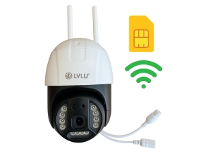 Външна безжична камера с въртене и SIM карта V380PRO