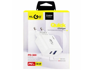KLGO 20W USB зарядно с 5V 3.0A изход