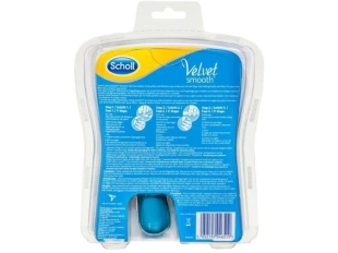 Електрическа пила Scholl Velvet Smooth с 3 приставки за нокти