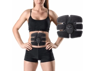 EMS уред за мускулна стимулация Hips Trainer в черен цвят