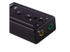 USB външна 3D звукова карта с виртуален 7.1 съраунд звук - снимка 3