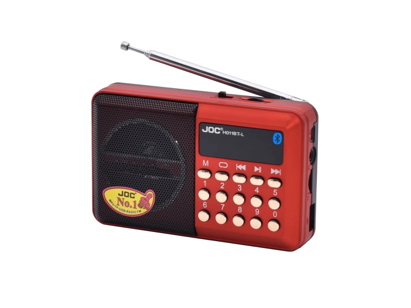 Мини Колонка JOC H011BT с Bluetooth, FM радио, МP3 плеър, USB SD card - червена Мини Колонка JOC H011BT с Bluetooth, FM радио, МP3 плеър, USB SD card - червена - JOC 1669BT-2