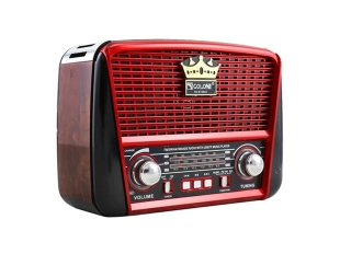 Соларно ретро радио Golon RX-BT455S с Bluetooth и фенер - подобен продукт