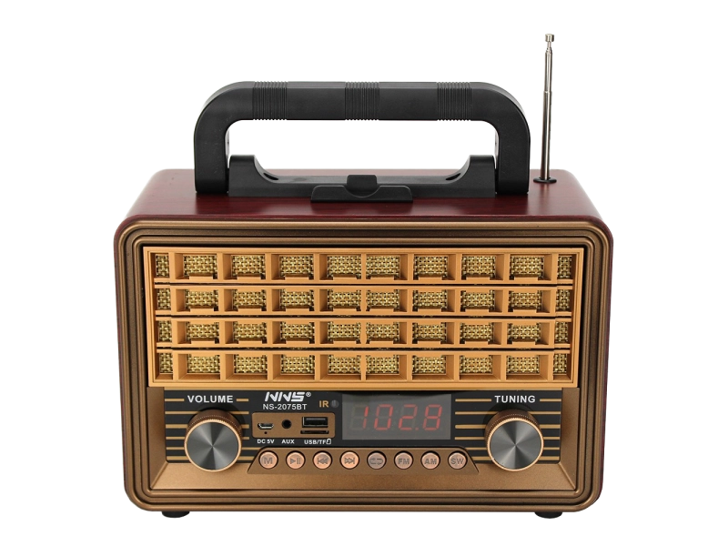 Ретро винтидж радио NNS RADIO FM NS-2075BT Ретро винтидж радио NNS RADIO FM NS-2075BT - 15923