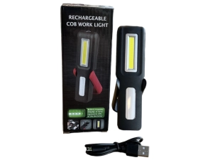 Работна акумулаторна лед лампа COB LED 
