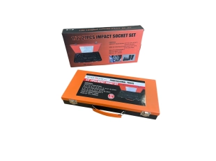 Комплект ударни вложки KRAFTROYAL, 27 броя, 1/2, 8 – 24 мм - Дълбоки и къси