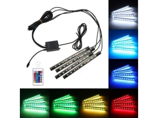 Интериорно осветление за кола LED RGB