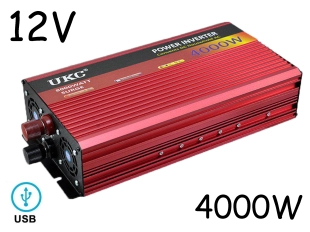 Инвертор на напрежение UKC 4000W 12V - 220V