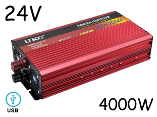 Инвертор на напрежение UKC 4000W 24V - 220V