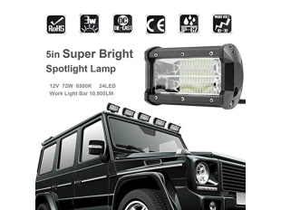 Мощен LED бар 72W Прожектор за кола