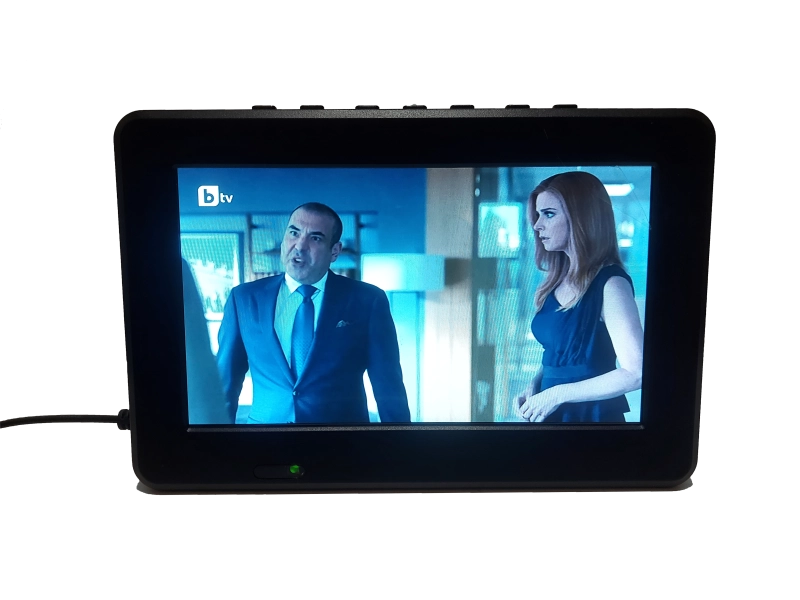 Преносим портативен цифров телевизор PERFECT TV 7 инча, 12v / 220v Преносим портативен цифров телевизор PERFECT TV 7 инча, 12v / 220v - PERFECT TV 1605