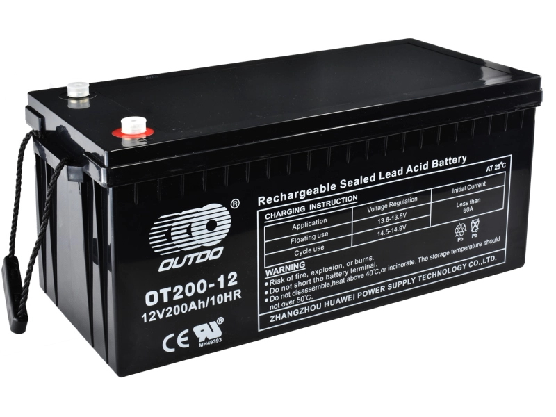 Тягов акумулатор 12V 200Ah, OT200-12 UPS Тягов акумулатор 12V 200Ah, OT200-12 UPS - OUTDO 1812