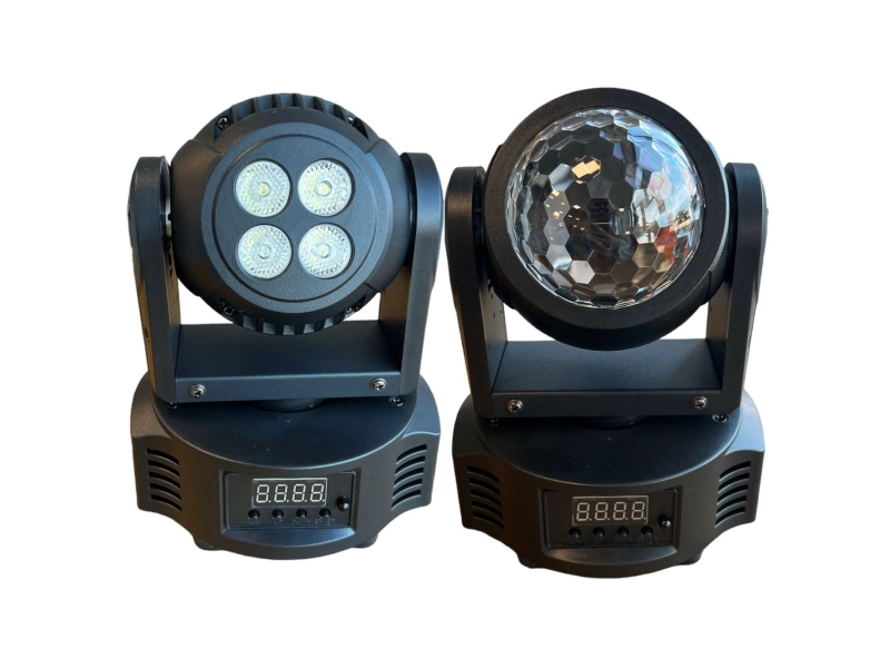 Диско ефект Mini Moving Head 4 LED Диско ефект Mini Moving Head 4 LED - CREE Lights 3135