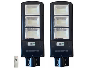 2бр. УЛИЧНА СОЛАРНА ЛАМПА JMK COBRA 450W 2бр. УЛИЧНА СОЛАРНА ЛАМПА JMK COBRA 450W - подобен продукт