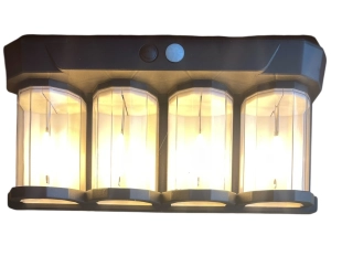 Външна Соларна LED Лампа XF-8898 със сензор за движение - прожектор за врата с 4 диода