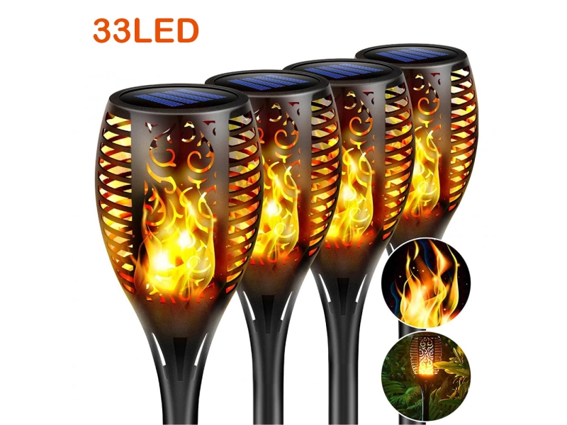 Соларна лампа тип факла XF-6018 с пламък за градина - 59 см. Соларна лампа тип факла XF-6018 с пламък за градина - 59 см. - KraftRoyal 1780-59