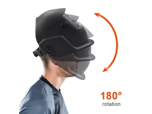 Автоматична соларна маска за заваряване, шлем, черна