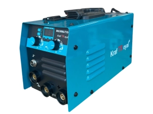 Инверторен електрожен 400А с телоподаващо 2в1 KRAFTROYAL + соларна маска + ролка тел