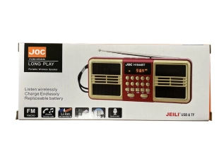 Портативно радио JOC H1822BT - Bluetooth, FM радио, МP3 плеър, USB и SD card