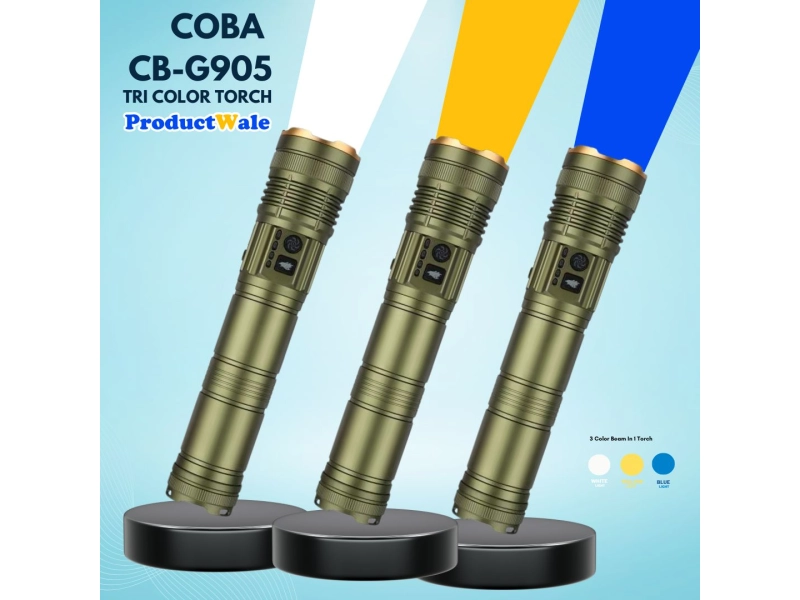 LED Трицветен фенер COBA CB-G905 LED Трицветен фенер COBA CB-G905 - COBA 3251