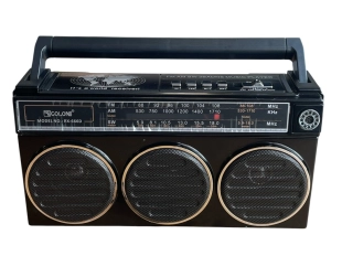 Портативно ретро 3 лентов приемник GOLON RX-666SD FM, АМ; SWBT,USB,TF