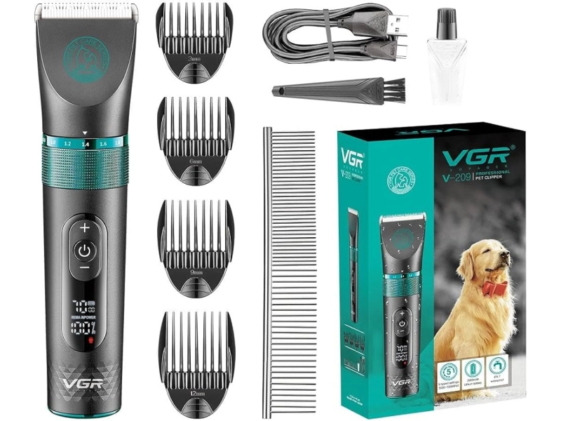 Машинка за подстригване на домашни любимци VGR V-209 Машинка за подстригване на домашни любимци VGR V-209 - VGR 3070