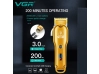 Машинка за подстригване VGR 650, Стоманено острие, LCD дисплей, Шест приставки, Златен - 6 Машинка за подстригване VGR 650, Стоманено острие, LCD дисплей, Шест приставки, Златен VGR - снимка 6