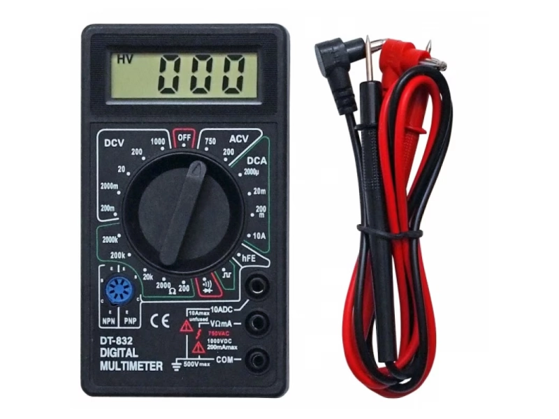 Цифров мултиметър / мултицет DT-830 Цифров мултиметър / мултицет DT-830 - 3054