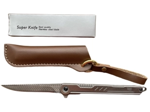 Ефектен тънък сгъваем нож от неръждаема стомана M390