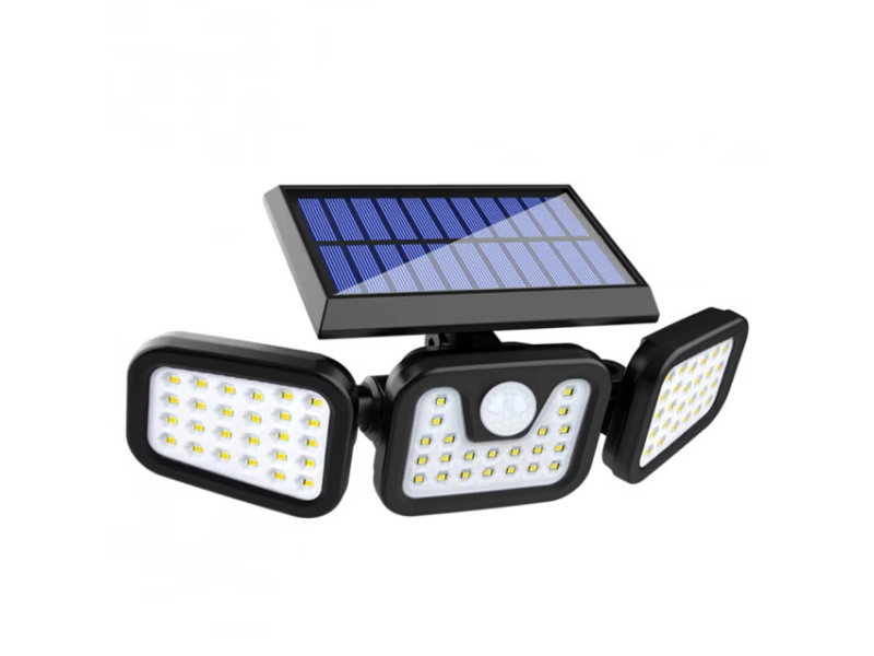 Соларна лампа FL-1725A със сензор за движение със 74 светодиода, Черен Соларна лампа FL-1725A със сензор за движение със 74 светодиода, Черен - Acer 3055