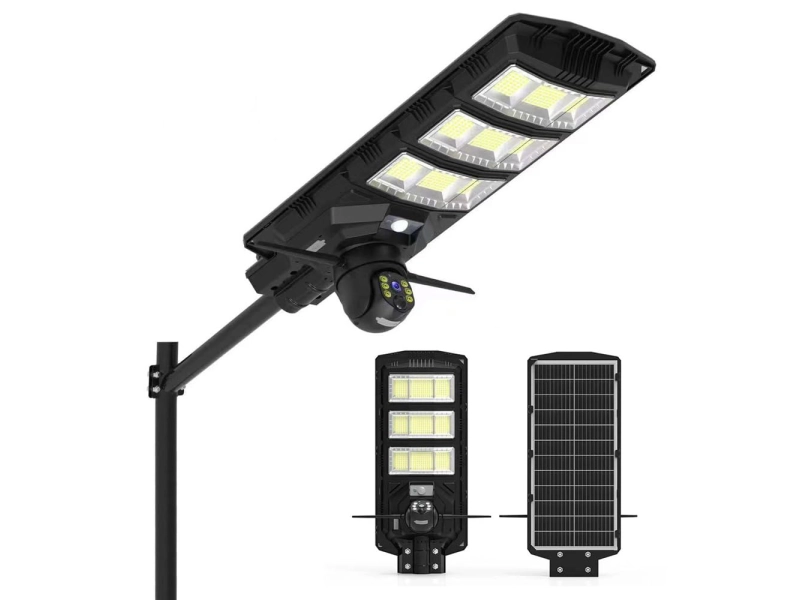 2в1 Улична соларна лампа 1800W с камера 5MP - V380PRO 2в1 Улична соларна лампа 1800W с камера 5MP - V380PRO - 3076