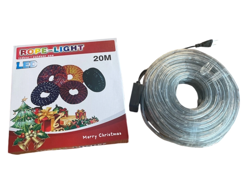 20-метров LED коледен светлинен маркуч за празнично настроение 20-метров LED коледен светлинен маркуч за празнично настроение - CREE Lights 3207-20