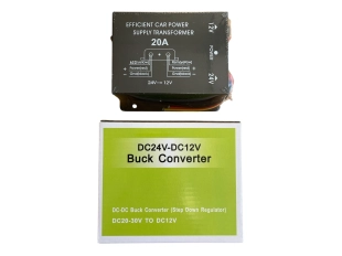 Трансформатор конвертор на напрежение от 24 V на 12 V ,DC20-30 20А