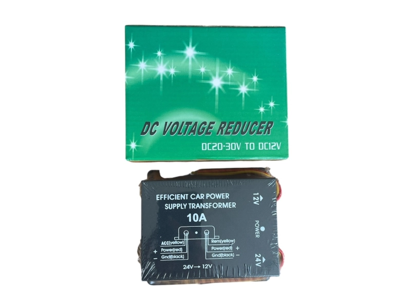 Трансформатор конвертор на напрежение от 24 V на 12 V DC20-30 10А Трансформатор конвертор на напрежение от 24 V на 12 V DC20-30 10А - 1436-10a