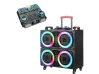 Караоке светеща тонколона WVNGR-8888с 4x8 инча - 4 Караоке светеща тонколона WVNGR-8888с 4x8 инча WVNGR - снимка 4