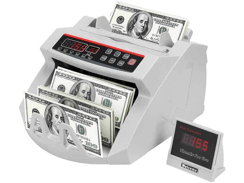 Машина за броене на пари, Банкнотоброячна машина Машина за броене на пари, Банкнотоброячна машина - KraftRoyal 3084