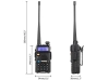 2бр. Радиостанция BAOFENG UV-5R 8W с VHF-UHF честоти - 5 2бр. Радиостанция BAOFENG UV-5R 8W с VHF-UHF честоти BAOFENG - снимка 5